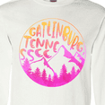 thumbnail image 4 of Inktastic Gatlinburg, Tennessee- Mountains in Sunrise Colors Long Sleeve T-Shirt, 4 of 5