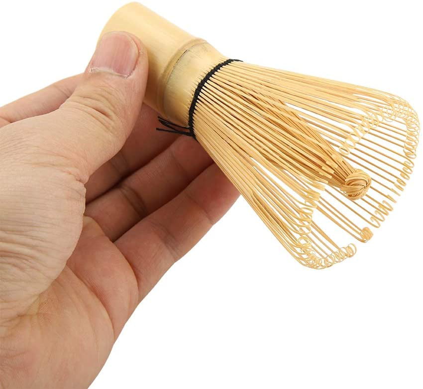 80 punte Ulable Frullino di bambù naturale per Chasen che prepara lo strumento Matcha Powder Brush 