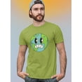thumbnail image 2 of Toon Style Worried World T-Shirt Men -Image by Shutterstock, Male Medium, 2 of 4