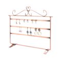 thumbnail image 2 of Soporte para pendientes, estante colgante de múltiples capas, organizador de almacenamiento de joyas de gran capacidad, soporte para joyas para Ropa, zapatos y accesorios Miscelánea Bronce Minnieouse AP016024-02, 2 of 6