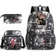 thumbnail image 2 of Stray Kids Mochila escolar informal Anime Notebook Mochila para portátil Mochila escolar Bolsa de mensajero Estuche para lápices Conjunto de 3 piezas, 2 of 2