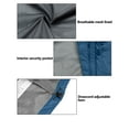 thumbnail image 5 of Men's Waterproof Rain Jacket, Lightweight Windproof for Hiking Travel Blue Mirage Size S, 5 of 6