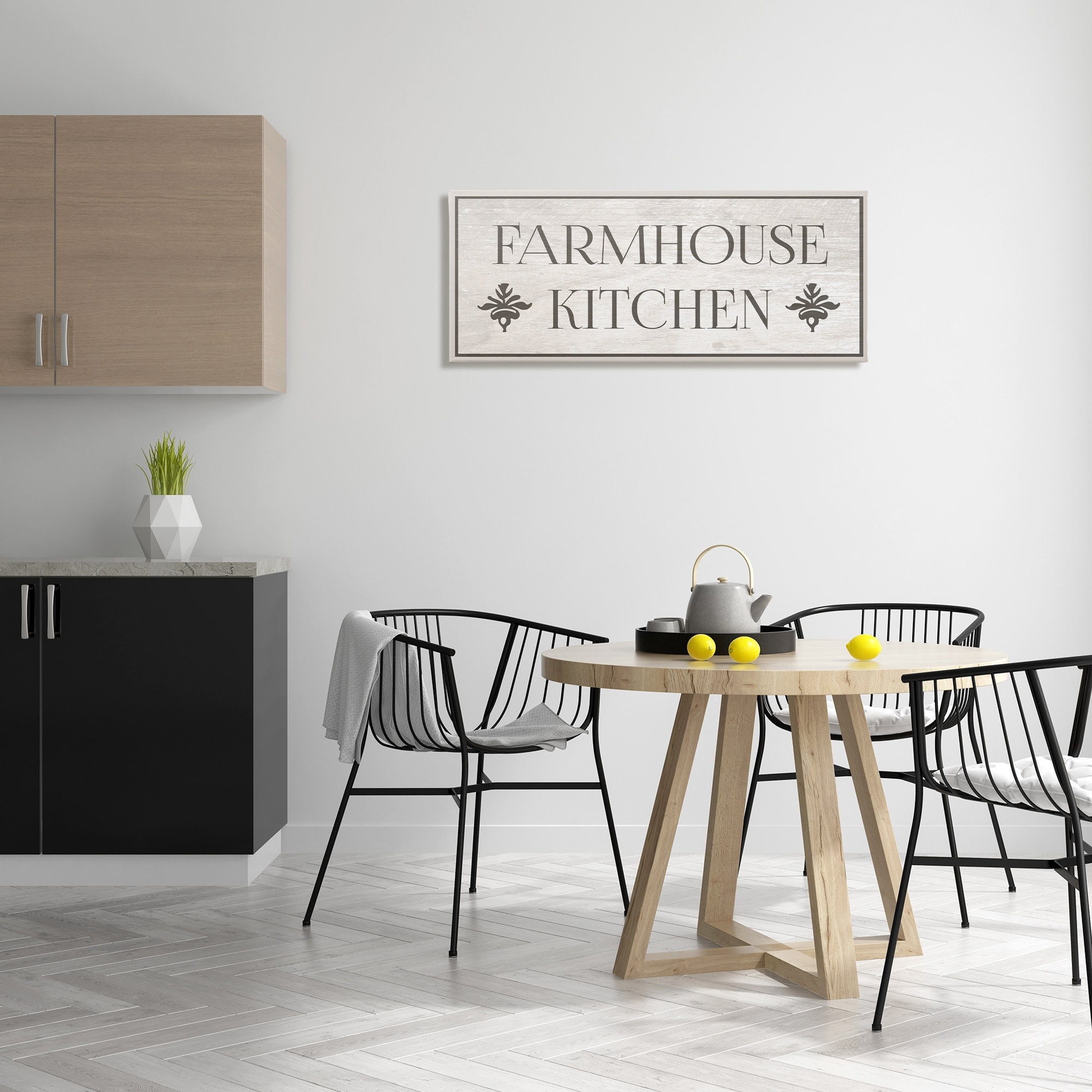 Stupell IndustriesFarmhouse Kitchen Typography Canvas Wall Art by Daphne Polselli