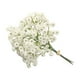 thumbnail image 5 of Yuarrent 135 cabezas de novia artificial con flores, ramo de flores de aliento, guirnalda de ramos de plástico para manualidades, boda, blanco Blanco 2Conjunto, 5 of 6