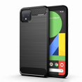 thumbnail image 1 of PANDACO Black Brushed Metal Case for Google Pixel 4a, 1 of 5