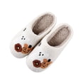 thumbnail image 6 of Halloween Women's Winter Slippers Ghost Pumpkin Pattern Soft Warm Indoor Shoes Cozy Holiday Home Footwear 41, 6 of 6