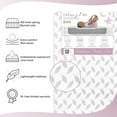 thumbnail image 2 of Dream on Me Flora 132 Premium Coil Standard Crib & Toddler Bed Mattress, 2 of 8