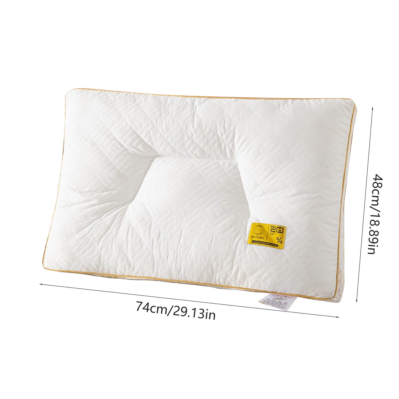 HongHeng Pillows for Sleeping (1-Pack), Luxury Hotel Pillows Queen Size, Bed Pillows for Side and Back Sleeper