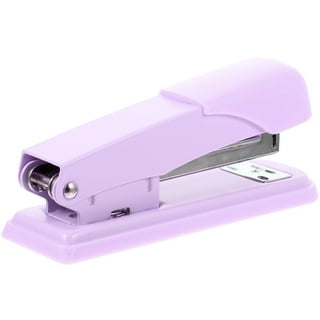 Coopay RNAB07G343B41 coopay clear acrylic stapler purple desktop