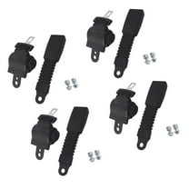 4-pack Seat Belts 42" with Buckles Retractable Universal for Yamaha EZGO Golf Cart Club Car