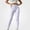White, variant on Women's Leggings, Elastic Waist Soft Stretch Cotton Soft Active Yoga Casual Pants