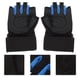 thumbnail image 3 of EeaseMX 1 par de guantes de medio dedo para fitness, para hombre, para montar a caballo al aire libre y levantamiento de pesas (azul oscuro, talla L), 3 of 7