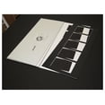 thumbnail image 3 of [10x40bk-w] 9 Opening Glass Face Black Picture Frame Holds 4x6 Media with White Collage Mat, 3 of 5