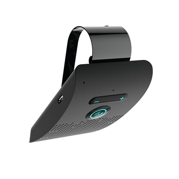 Kit veicular sem fio Bluetooth V5.0 Bluetooth viva-voz sem fio Bluetooth viva-voz Telefone Sun Visor Clip Viva-voz