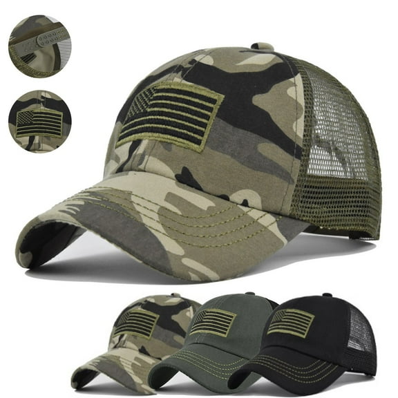 Unisex Star Embroidered Baseball Cap Cotton Adjustable Hip Hop Sun Hat