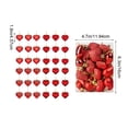 thumbnail image 5 of 36-Piece Valentine's Day Heart Ornament Set, Plastic Hanging Decor for Christmas Tree Wedding Party Anniversary(Red-36pc), 5 of 6