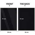 thumbnail image 4 of Fundas para cartas Mlikero, 1000 unidades, negras mate para cartas coleccionables, 4 of 6