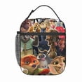thumbnail image 2 of Zootopia Insulated Lunch Bag Cartoon Backpack, Reusable Thermal Cooler Tote for School Picnic Travel, Water Resistant Zipper Lunch Box Carry Bag Large Capacity Reusable Cooler Bag 11488-A19, 2 of 6