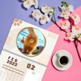 thumbnail image 3 of Calendario de escritorio TRKIYQC 2023 Gatos Buttholes, 3 of 8