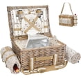 thumbnail image 1 of Cesta de Picnic G GOOD GAIN para 2 personas con Manta y Enfriador Aislado, 1 of 7