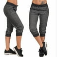 thumbnail image 2 of Levmjia Shorts pour Femmes Grande Taille Liquidation Été Mode Short Décontracté Uni, 2 of 3
