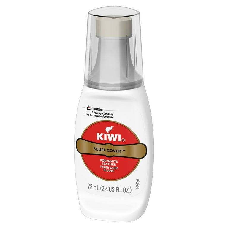 KIWI Instant Shoe Shine & Polishing Scuff Cover, White, 2.4 oz