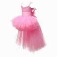 thumbnail image 4 of NIEWTR Robe Tutu à Ruban pour Bébé Fille Robe de Fête d'Anniversaire pour Tout-Petit Robe de Princesse de Mariage en Tulle (Rose, 2-4 Ans), 4 of 6