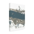 thumbnail image 2 of Jennifer Goldberger 'Blue and Grey Swipe II' Canvas Art, 2 of 3