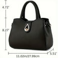 thumbnail image 3 of JUYGO casual Satchel hand bags for women cute fashion shoulder purses, 3 of 7
