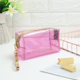 thumbnail image 1 of LHSHID Women Swimming Bag Waterproof Handbags Transparent PVC Plastic Pool Beach Makeup Organizer Toiletry Storage PVC Bag, 1 of 6