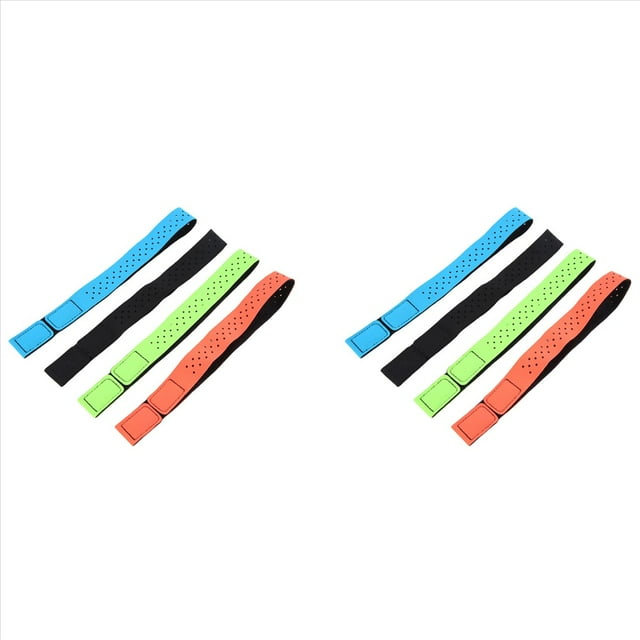 8 Piezas de Repuesto para Monitor de Ritmo Cardíaco, Correa para Brazalete, Brazalete de Repuesto Ajustable, Correa para Muñeca Deportiva Universal L