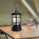 thumbnail image 4 of Linterna de camping exterior estilo retro con luz LED COB | Lámpara de tienda portátil impermeable con brillo regulable | Batería recargable de 1200mAh | 20-200 lúmenes | 11.5x19.5 cm | Incluye, 4 of 5