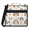 Blue, variant on Jiaoprinted Rainbow Zebra Zipper 3 D-Ring Binder Bag with Shoulder Strap, Colorful Animal Waterproof Expanding Binder, Multi-Pocket Portfolio Organizer Case