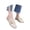 Beige, variant on Women's Button Detail Slip On Sandals PVC Casual Low Heel Footwear Non Slip Outsole Breathable Upper for Spring Autumn Daily Wear Travel