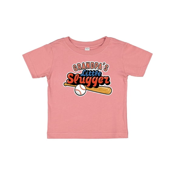 Inktastic Grandpa's Little Slugger Boys or Girls Baby T-Shirt