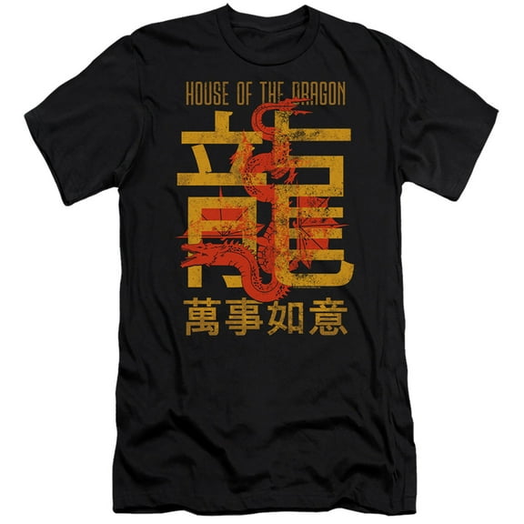 House of the Dragon Year of the Dragon Caraxes Slim Fit Unisex Adult T Shirt ,Black, Medium