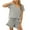 Gray, variant on FLMEI Womens Pajama Sets Comfy Short Sleeve Sleepwear Tops and Shorts Jammies 2 Piece Spring Summer Pjs Loungewear Outfit S-XXL