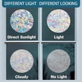 thumbnail image 3 of Sparkling Dots Window Stickers Anti-Collision Window Decals to Save Birds from Window Collisions Non Adhesive Vinyl Window Clings Rainbow Stickers 4 Styles 38pcs, 3 of 8