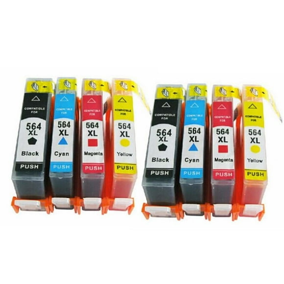 8PK 564XL (K,C,M,Y) Compatible Ink Cartridge for HP 564XL