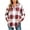 #484-Red, variant on Warop Hoodies for Women Long Sleeve Drawstring V Neck Pullover Sweatshirts Shirts Loose Casual Fall Tops