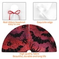 thumbnail image 4 of Lsque Bats And Spiders Print Christmas Tree Skirt, Tree Skirt with Ties or Velcro, Perfect for Holiday Decorations, Halloween, and New Year-36", 4 of 7