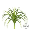 thumbnail image 3 of Vickerman 8" Artificial Green Grass Stem, Set of 3, 3 of 4