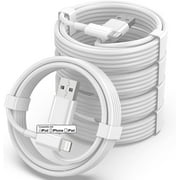 iPhone Charger, Lightning Cable, 5Pack 10FT Phone Charger to Syncing Charging Cable Data Cord Compatible with iPhone Xs, iPhone Xs MAX, iPhone XR, iPhone X, iPhone 8 /Plus, iPhone 7/6/5 /Plus More