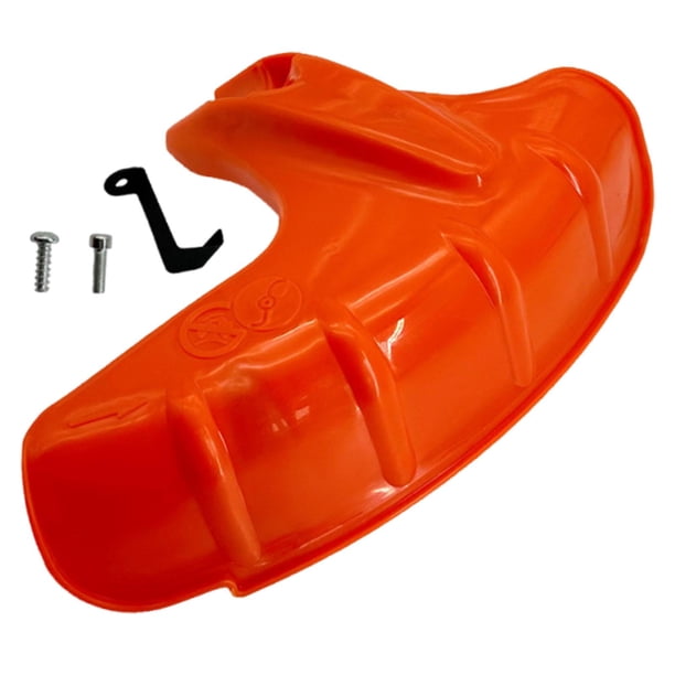 Protector para Desbrozadora Deflector de Césped Escudo de Seguridad Cubierta para Recortadora de Nailon Resistente Que Aumenta La Protección Adecuado