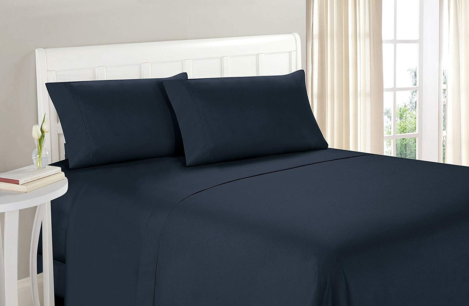 Queen Size 1800 Thread Count Deluxe Soft Brushed Microfiber Deep Pocket