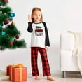 thumbnail image 5 of White And Black Buffalo Plaid Christmas Pajamas, Christmas Vacation Funny Christmas PJs, Two-pieces, Size NB-Men 6XL, 5 of 7