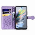 thumbnail image 3 of Funda Cartera FOXDOCK para Motorola Moto G 2025 , Flip PU con Relieve de Gatos y Perros, Tarjetero y Soporte, 3 of 6