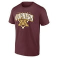 thumbnail image 2 of Men's Fanatics Maroon Minnesota Golden Gophers Modern Tri T-Shirt, 2 of 3