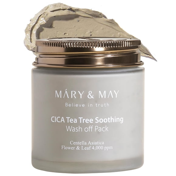 Máscara de arcilla Mary&May Vegan Cica Tea Tree Calmante 125 g