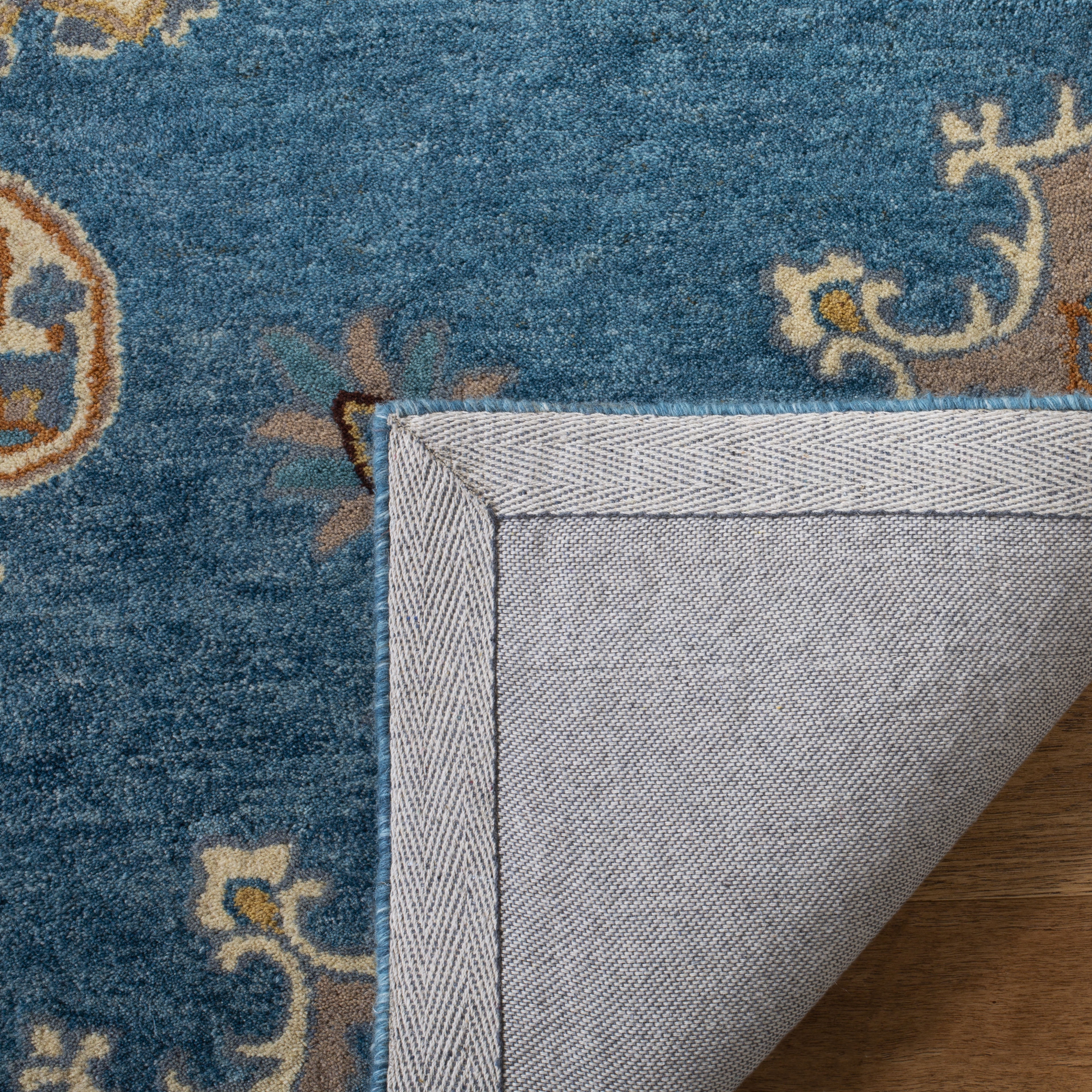 Safavieh Heritage Jacinth Oriental Area Rug, Blue/Beige, 4' x 6'